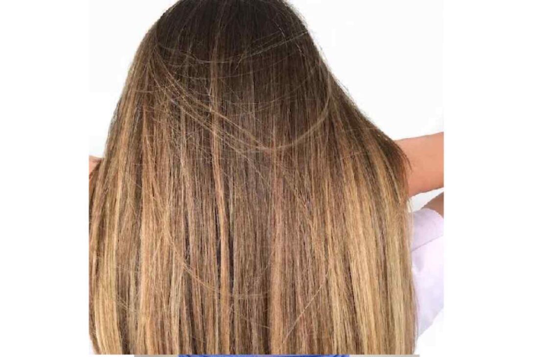 caramel highlights straight