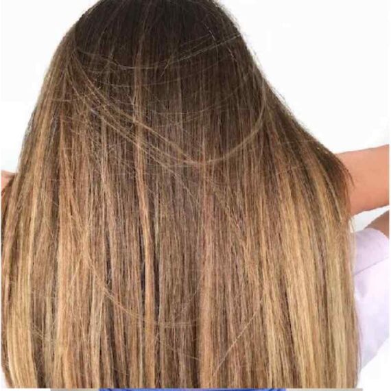 caramel highlights straight